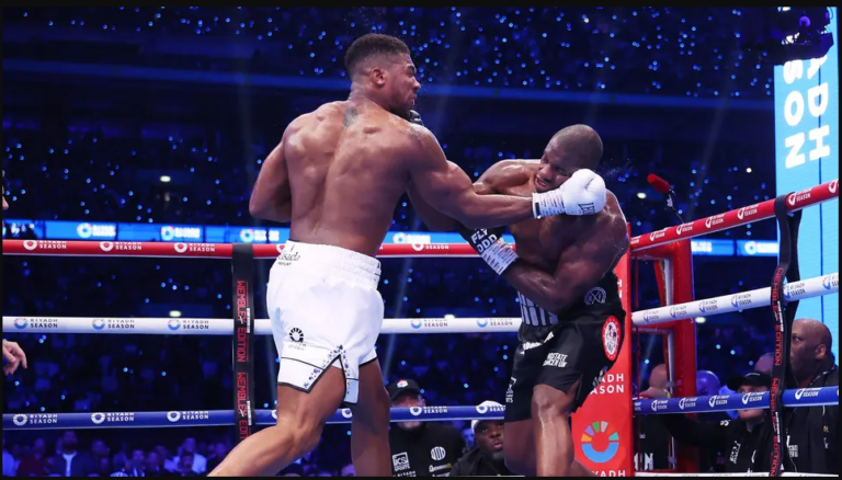 anthony joshua Daniel Dubois