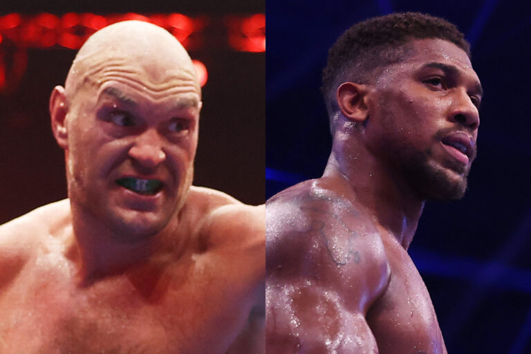 Tyson fury Anthony Joshua