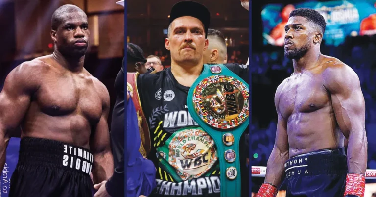 Daniel Dubois Oleksandr Usyk Anthony Joshua