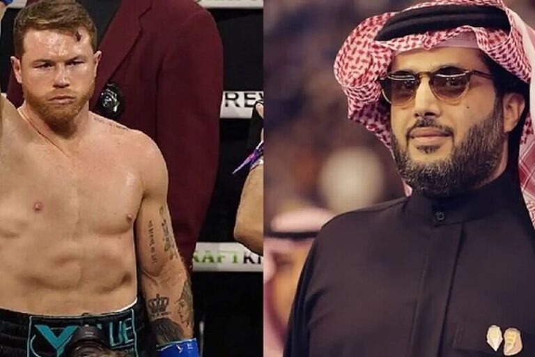 Saul Canelo Alvarez Turki Al-Sheikh