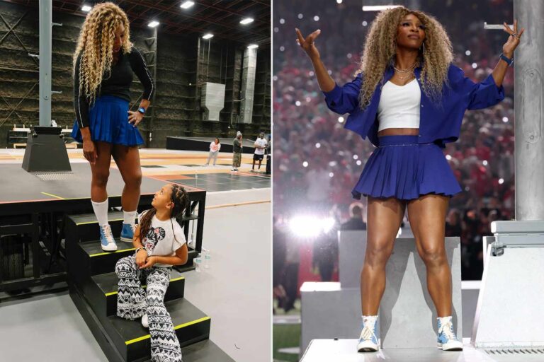 Serena Williams Alexis Olympia Ohanian