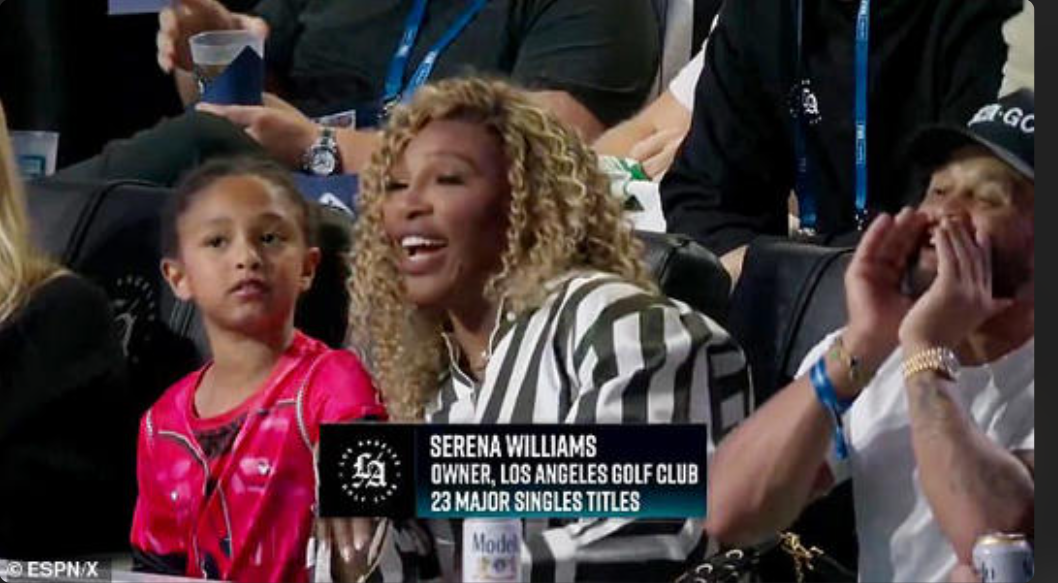 Serena Williams Alexis Olympia Ohanian