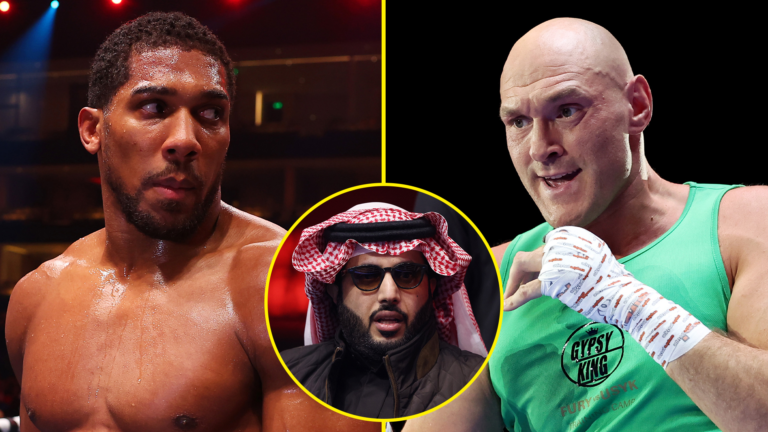 Tyson Fury Anthony Joshua Turki Alalshikh